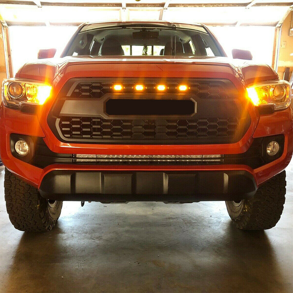 toyota tacoma pro grill with raptor lights